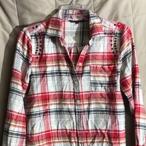 Victoria secret flannel shirt